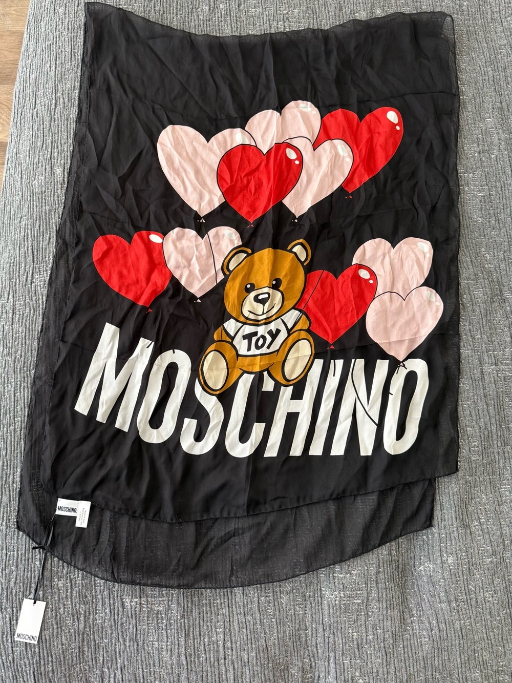 Moschino scarf NEW with tags